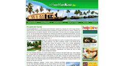 Desktop Screenshot of houseboatskerala.in