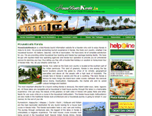 Tablet Screenshot of houseboatskerala.in
